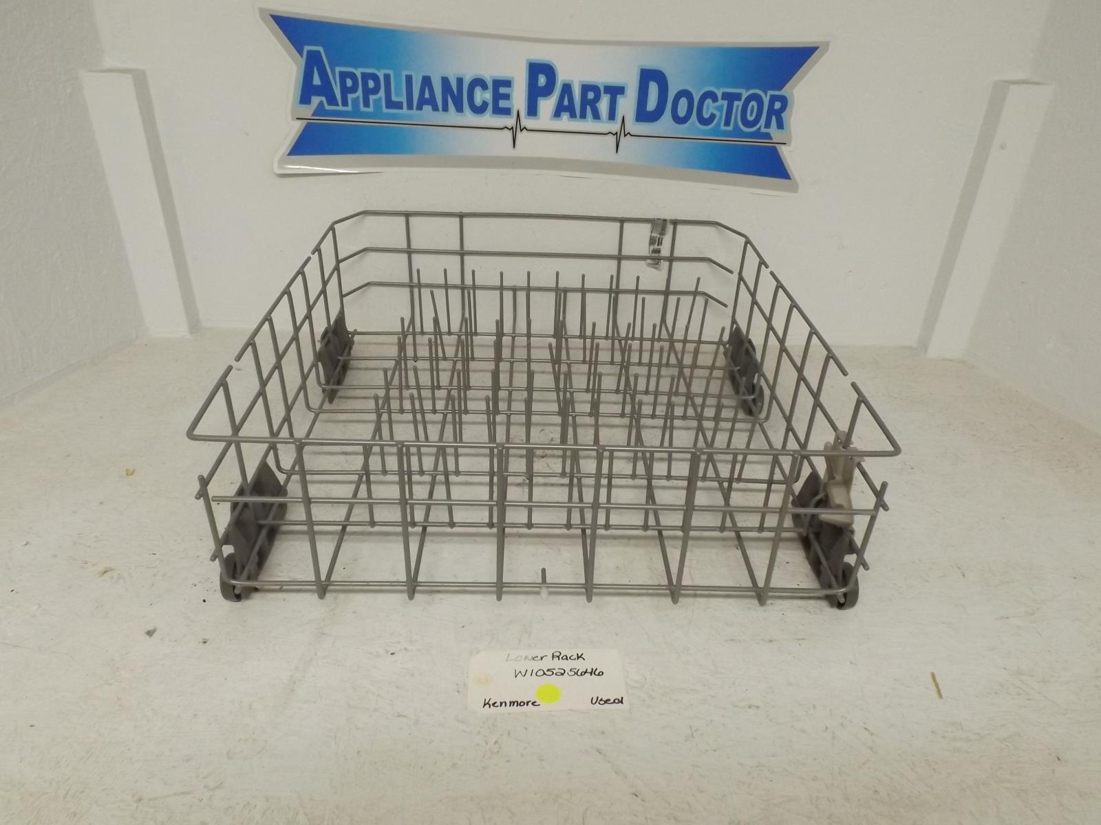 Kenmore Dishwasher W10525646 Lower Rack Used Kenmore Dishwasher W10525646 Lower Rack Used
